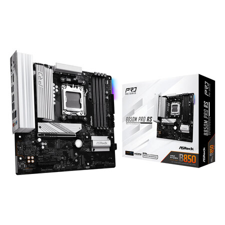 ASRock Asrock B850M Pro RS AMD B850 Socket AM5 micro ATX