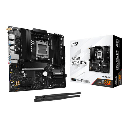 ASRock Asrock B850M Pro-A WiFi AMD B850 Socket AM5 micro ATX