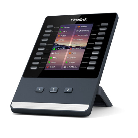 Yealink Yealink EXP43 IP add-on module Zwart, Grijs 23 knoppen