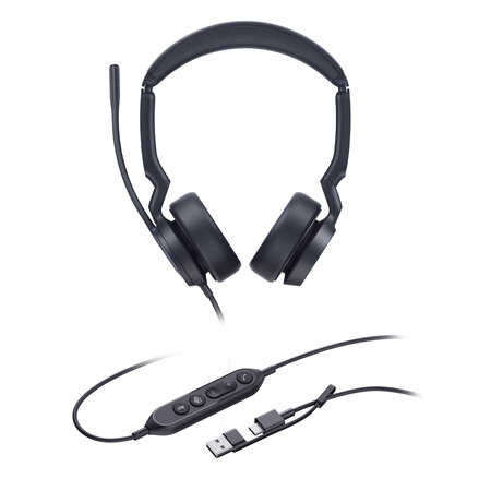 Yealink Yealink UH44 Dual Teams USB-C/A Headset