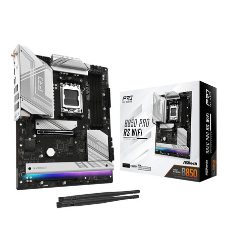 ASRock Asrock B850 Pro RS WiFi AMD B850 Socket AM5 ATX