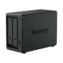Synology DiskStation DS725+ data-opslag-server NAS Ryzen Embedded R1600 4 GB DDR4 0 TB Zwart