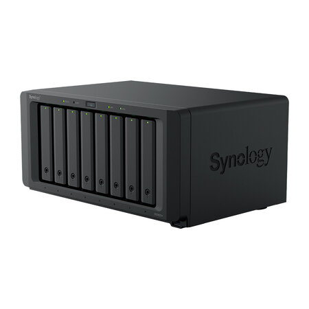 Synology Synology DiskStation DS1825+ data-opslag-server NAS Ryzen Embedded V1500B 8 GB DDR4 0 TB Zwart