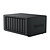 Synology Synology DiskStation DS1825+ data-opslag-server NAS Ryzen Embedded V1500B 8 GB DDR4 0 TB Zwart