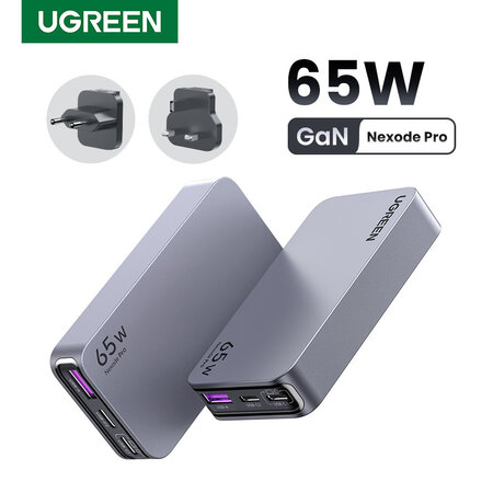 UGREEN Ugreen Nexode Pro 65W GaN Travel Charger Binnen
