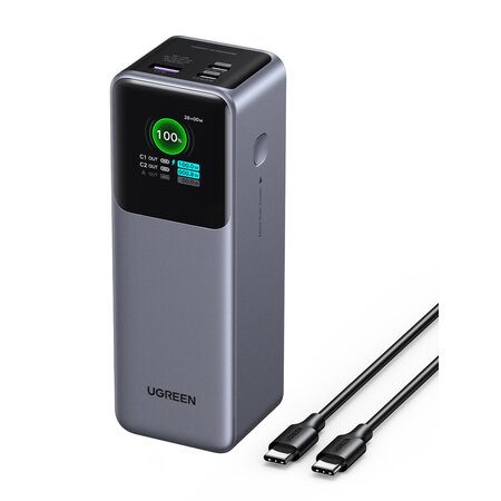 UGREEN Ugreen 25000mAh 200W Fast Charging Powerbank Grijs