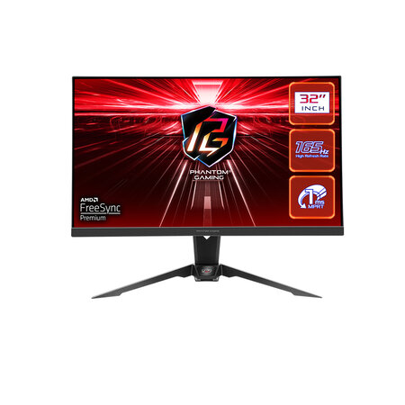 ASRock Asrock PG32QF2B computer monitor 80 cm (31.5") 2560 x 1440 Pixels Wide Quad HD Zwart