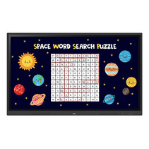 LG 65TR3DK-B interactief whiteboard 165,1 cm (65") 3840 x 2160 Pixels Touchscreen Zwart