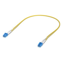 Ubiquiti UACC-OFC-S2-LULU-0.5M-50 InfiniBand en Glasvezelkabel 0,5 m LC LC/LC Geel