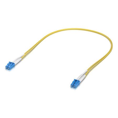 Ubiquiti Ubiquiti UACC-OFC-S2-LULU-0.5M-50 InfiniBand en Glasvezelkabel 0,5 m LC LC/LC Geel