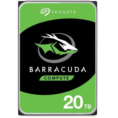 Seagate Seagate Barracuda 20TB interne harde schijf 7200 RPM 512 MB 3.5" SATA