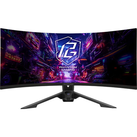 ASRock Asrock PG34QRT2B computer monitor 86,4 cm (34") 3440 x 1440 Pixels Wide Quad HD LCD Zwart