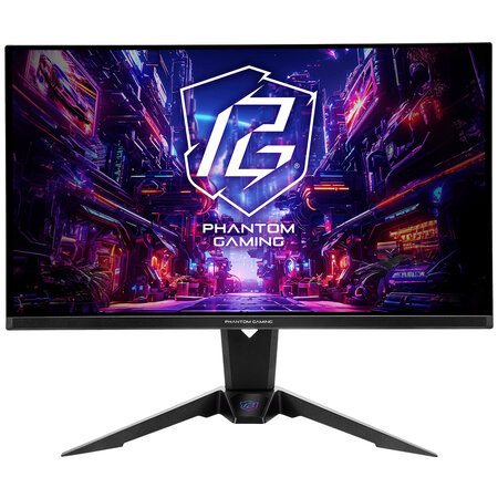 ASRock Asrock PGO27QFV computer monitor 68,6 cm (27") 2560 x 1440 Pixels Quad HD QD-OLED Zwart
