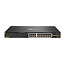 HP Enterprise HPE Aruba Networking CX 6300M 24-port Smart Rate 1/2.5/5GbE Class 6 PoE and 4-port SFP56 Switch Managed L3 Power over Ethernet (PoE) 1U Grijs