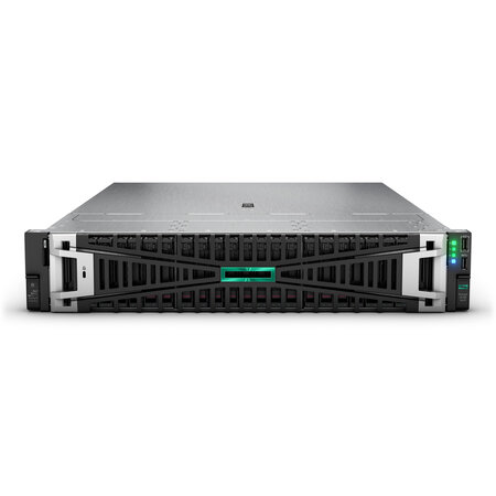 HP Enterprise HPE ProLiant DL385 Gen11 9124 3.0GHz 16c 1P 64GB-R 8LFF NS204i-u NC BCM57416 2x1000W PS EU server Rack (2U) AMD EPYC 3 GHz DDR5-SDRAM 2000 W