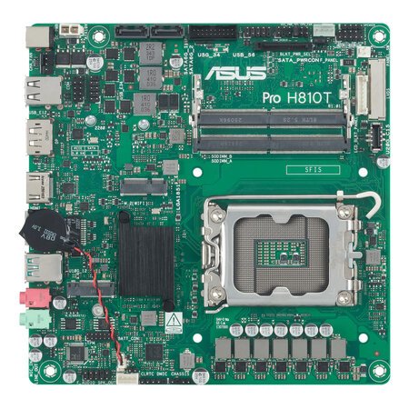 Asus ASUS Pro H810T-CSM Intel H810 LGA 1851 (Socket V1) mini ITX