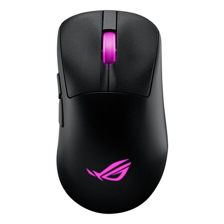 Asus ASUS ROG Keris II Origin BLK muis Gamen Rechtshandig RF Wireless + Bluetooth + USB Type-A Optisch 42000 DPI