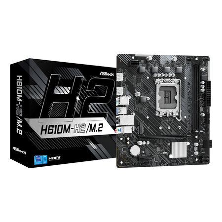 ASRock Asrock H610M-H2/M.2 Intel H610 LGA 1700 micro ATX