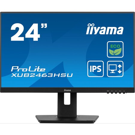 Iiyama iiyama ProLite XUB2463HSU-B1 computer monitor 61 cm (24") 1920 x 1080 Pixels Full HD LED Zwart