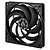 ARCTIC ARCTIC P12 Slim PWM PST Computer behuizing Ventilator 12 cm Zwart 1 stuk(s)