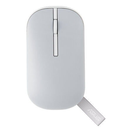 Asus ASUS Marshmallow Mouse MD100 muis Kantoor Ambidextrous RF-draadloos + Bluetooth Optisch 1600 DPI