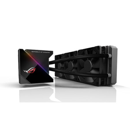 Asus ASUS ROG RYUJIN 360 Processor Alles-in-één vloeistofkoeler 12 cm Zwart 1 stuk(s)
