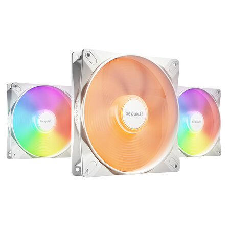 Be Quiet! be quiet! LIGHT WINGS LX 140mm PWM High Speed 3-Pack White Computer behuizing Ventilator 14 cm Wit 3 stuk(s)