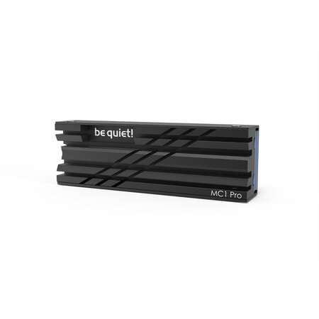 Be Quiet! be quiet! MC1 PRO SSD (solid-state drive) Koelplaat/radiatoren Zwart 1 stuk(s)