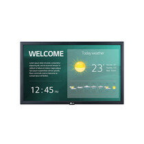 LG 22SM3G-B beeldkrant Digitale signage flatscreen 54,6 cm (21.5") IPS Wifi 250 cd/m² Full HD Zwart Type processor 16/7