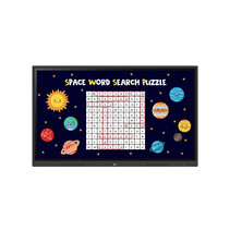 LG 75TR3DK-B interactief whiteboard 190,5 cm (75") 3840 x 2160 Pixels Touchscreen Zwart