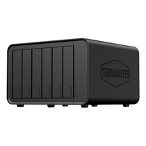 TerraMaster F6-424 MAX data-opslag-server NAS Desktop Intel® Core™ i5 i5-1235U 8 GB DDR5 Zwart