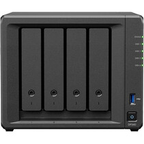Synology DP340 data-opslag-server NAS Desktop R1600 16 GB Zwart