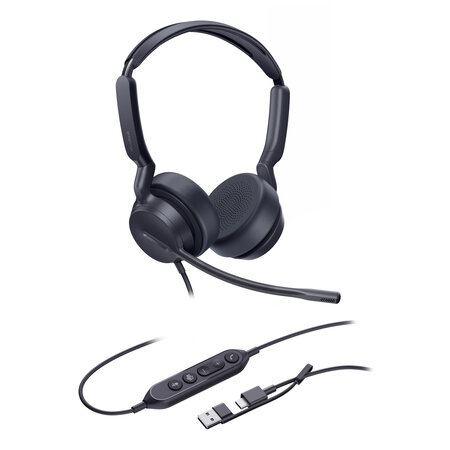 Yealink Yealink Dual Teams-headset met USB-C/A-aansluiting
