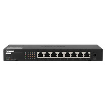 QNAP QSW-1108-8T netwerk-switch Unmanaged 2.5G Ethernet (100/1000/2500) Zwart
