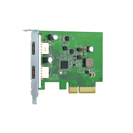 QNAP QNAP QXP-10G2U3A interfacekaart/-adapter Intern USB 3.2 Gen 2 (3.1 Gen 2)