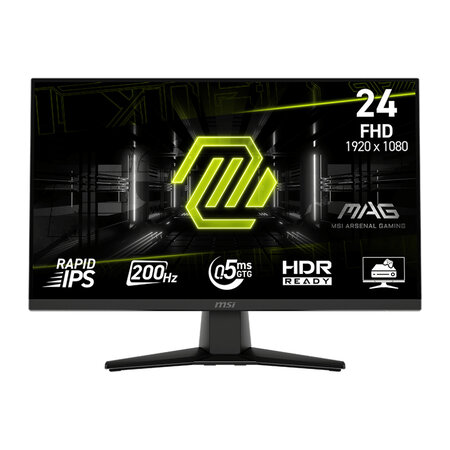 MSI MSI MAG 242F computer monitor 60,5 cm (23.8") 1920 x 1080 Pixels Full HD LCD Zwart