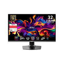 MSI MPG 321URXDE QD-OLED computer monitor 80 cm (31.5") 3840 x 2160 Pixels 4K Ultra HD Zwart