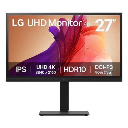 LG Electronics LG 27BA45U-B computer monitor 68,6 cm (27") 3840 x 2160 Pixels 4K Ultra HD Zwart