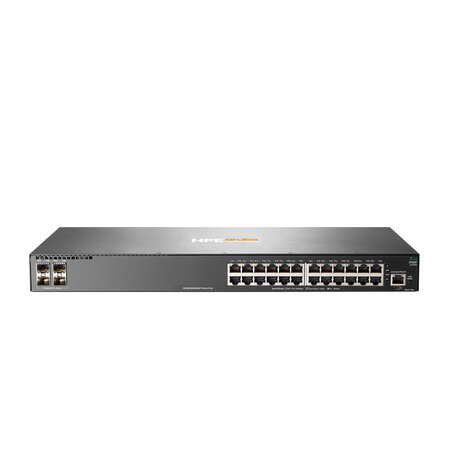 HP Enterprise HPE Aruba Networking 2930F 24G 4SFP Switch Managed L3 Gigabit Ethernet (10/100/1000) 1U Grijs