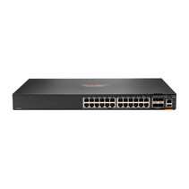 HPE Aruba Networking Aruba 6200F 24G 4SFP+ Managed L3 Gigabit Ethernet (10/100/1000) 1U Zwart