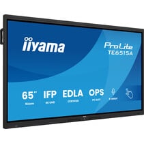iiyama TE6515A-B1AG beeldkrant Interactief flatscreen 163,8 cm (64.5") Wifi 550 cd/m² 4K Ultra HD Zwart Touchscreen Type processor Android