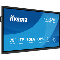 iiyama TE7515A-B1AG beeldkrant Interactief flatscreen 190,5 cm (75") Wifi 550 cd/m² 4K Ultra HD Zwart Touchscreen Type processor Android