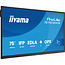 Iiyama iiyama TE7512MIS-B4AG beeldkrant Interactief flatscreen 190,5 cm (75") LCD Wifi 400 cd/m² 4K Ultra HD Zwart Touchscreen Type processor Android 24/7