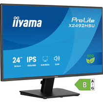 iiyama ProLite X2492HSU-B1 computer monitor 61 cm (24") 1920 x 1080 Pixels Full HD LED Zwart