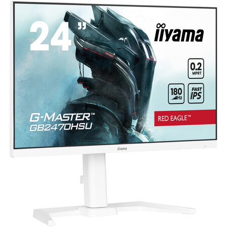 Iiyama iiyama G-MASTER GB2470HSU-W6 computer monitor 60,5 cm (23.8") 1920 x 1080 Pixels Full HD LED Wit