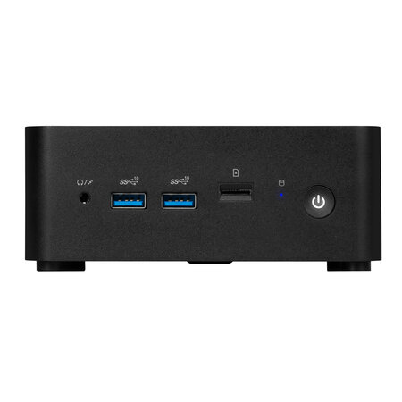 MSI MSI Cubi NUC 1MG-283EU PC's/werkstation Intel Core 7 150U 16 GB DDR5-SDRAM 1 TB SSD Windows 11 Pro Mini PC Zwart