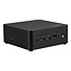 MSI MSI CUBI NUC AI 1UMG-007EU PC's/werkstation Intel Core Ultra 5 125H 8 GB DDR5-SDRAM 512 GB SSD Windows 11 Home Mini PC Zwart