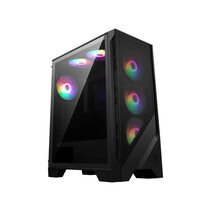 MSI MAG Forge 120A AIRFLOW Midi Tower Zwart, Transparant