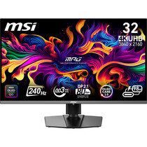 MSI MPG 322URX QD-OLED computer monitor 80 cm (31.5") 3840 x 2160 Pixels 4K Ultra HD Zwart