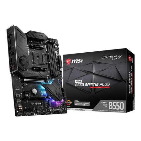 MSI MSI MPG B550 Gaming Plus AMD B550 Socket AM4 ATX